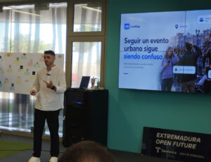 Sergio Guijarro presenta LiveMap en La Atalaya.